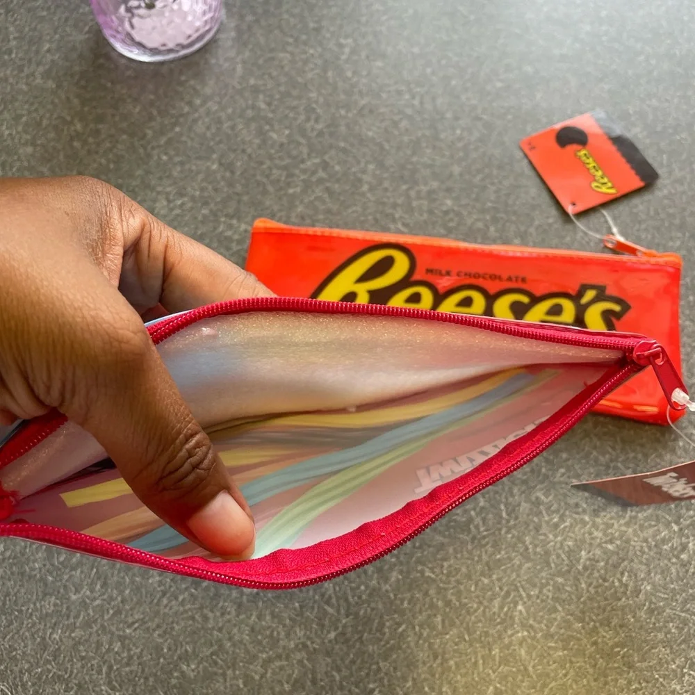Reese's and Twizzlers Themed Pencil Cases